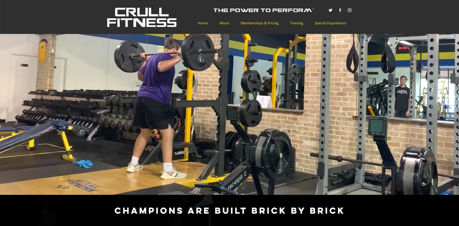 Crull Fitness Screenshot